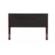 Belmont Home Archdale Coastal Rattan/Wood King Headboard in Gray