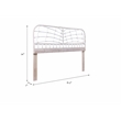 Belmont Home Capistrano Coastal Rattan/Wood King Headboard in Natural