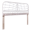 Belmont Home Capistrano Coastal Rattan/Wood King Headboard in Natural