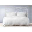 Belmont Home Capistrano Coastal Rattan/Wood Queen Headboard in Natural