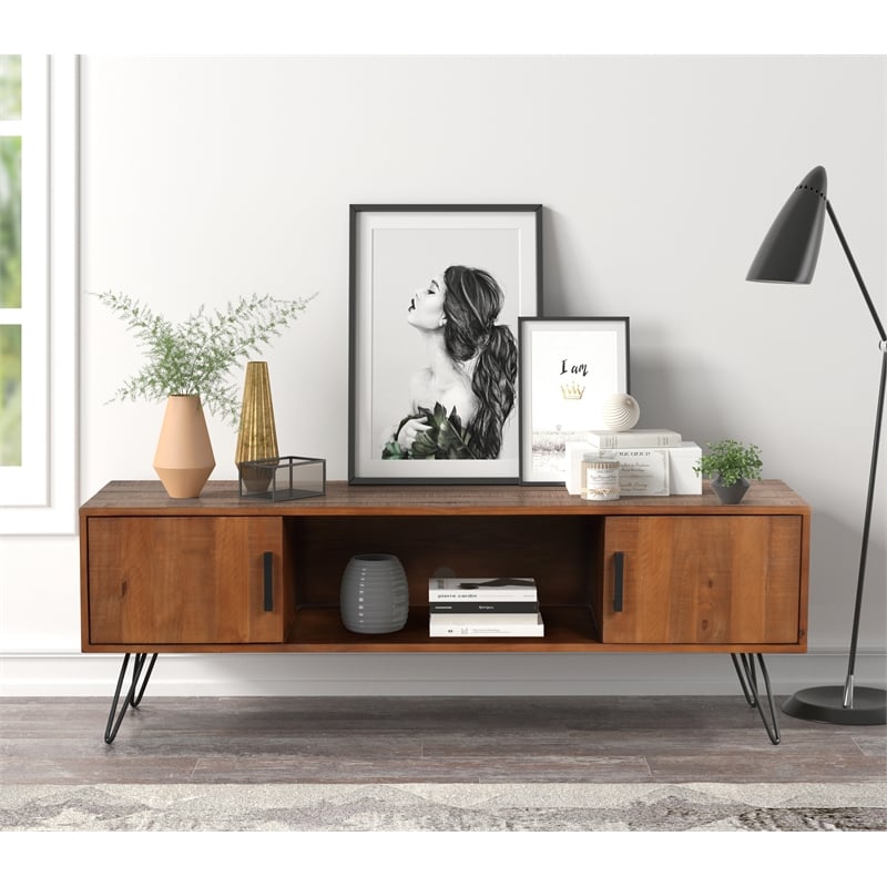 Belmont Home Mulholland Modern Wood TV Stand for TVs up to 60