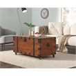 Belmont Home Brighton Natural Reclaimed Wood Trunk Table in Brown/Black
