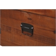 Belmont Home Brighton Natural Reclaimed Wood Trunk Table in Brown/Black