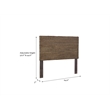Wilmington Queen Banana Leaf Panel Headboard