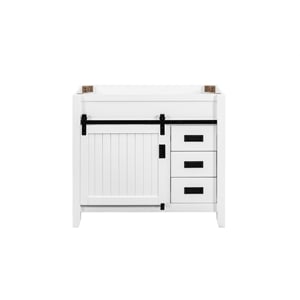 Belmont Home Hanford 36&quot Solid Wood Vanity Base
