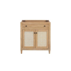 Belmont Home 30'' Cane Paneled Bathroom Vanity Base
