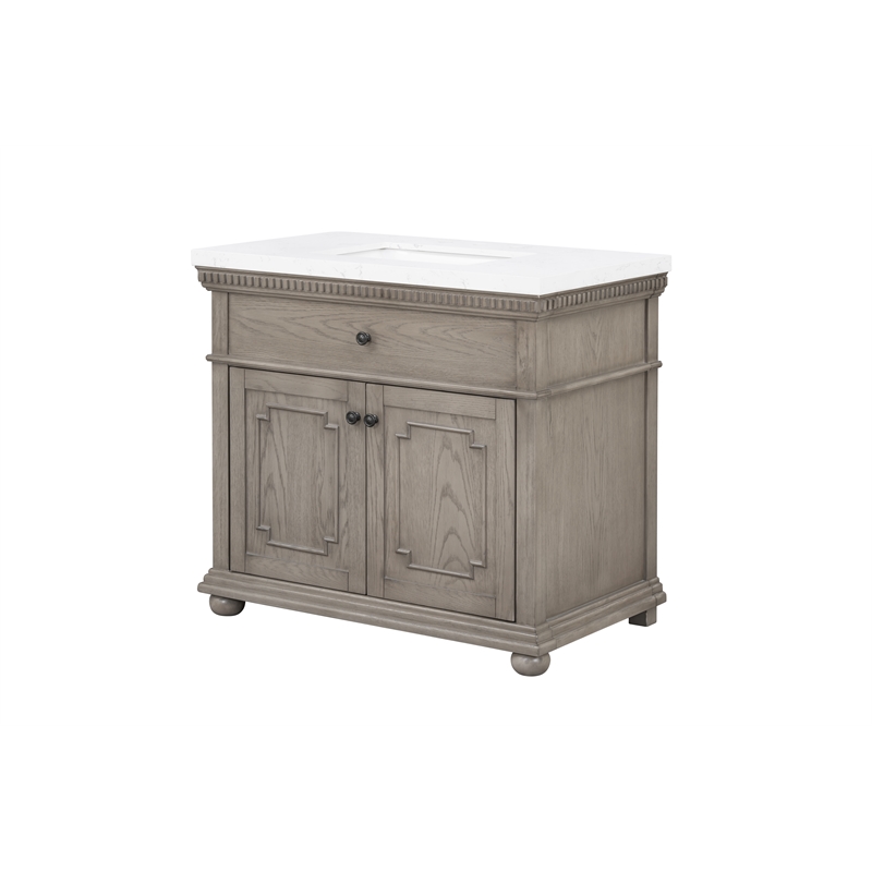 37'' Astoria Bathroom Vanity with Engineered Stone Top