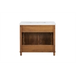 37'' Louisburg Bathroom Vanity with Engineered Stone Top