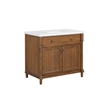 37'' Louisburg Bathroom Vanity with Engineered Stone Top