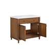 37'' Louisburg Bathroom Vanity with Engineered Stone Top