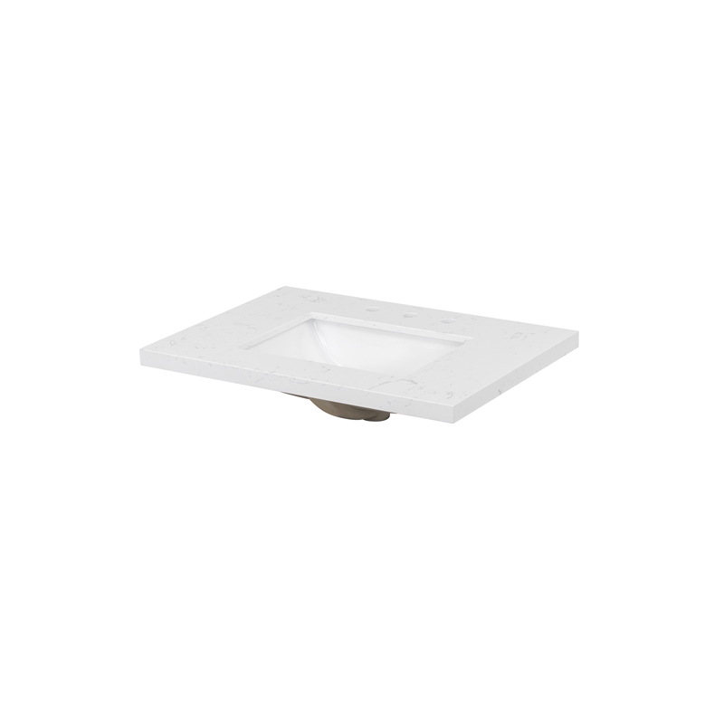 31'' Engineered Stone Vanity Top with Undermount Sink