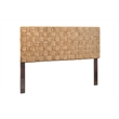 Crawford & Burke King Adjustable-Height Woven Rattan Headboard in Natural
