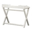 Barton Writing Desk in White Wash finish Engineered Wood