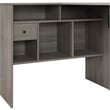 Hagney Lane L-Shape Desk in Farm Oak Gray Finish