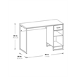 Hagney Lane Desk in Farm Oak Gray Finish