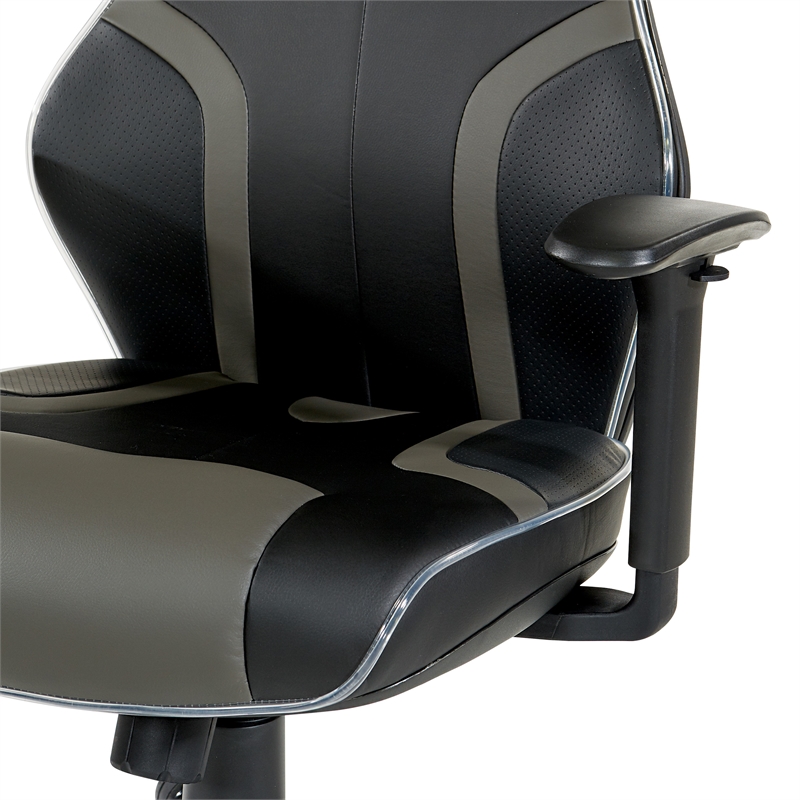 Argos grey best sale gaming chair