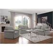 Ashton Slip Cover Sofa in Fog Gray Fabric