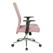 Evanston Office Chair in Orchid Light Purple Fabric with Chrome Base