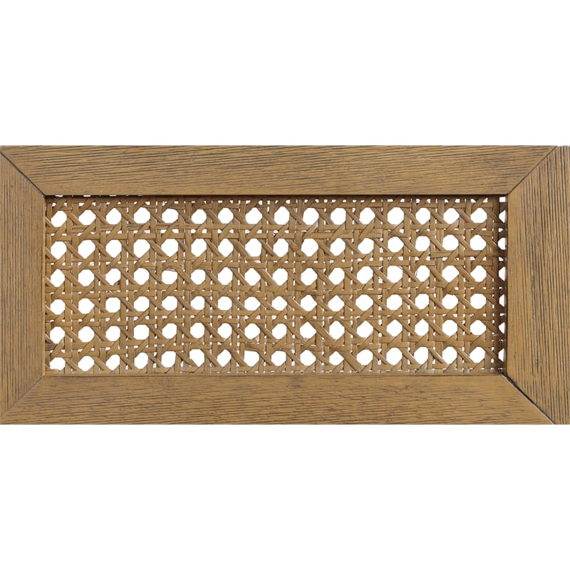 Alania Armchair in Linen Beige Fabric Coastal Wash Finish