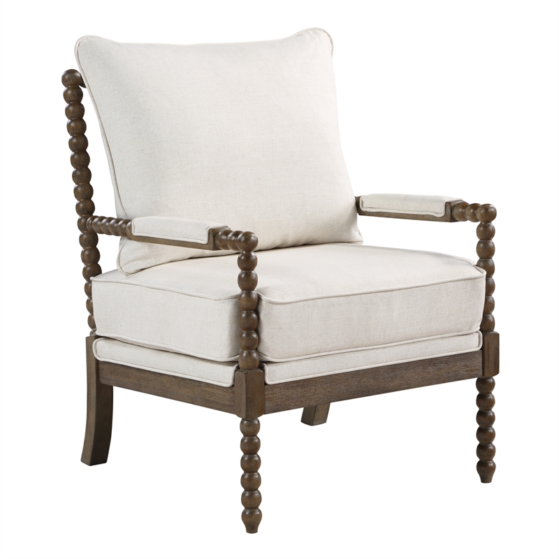 spindle accent chair