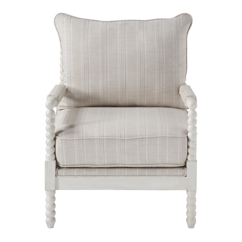 Spindle armchair online white