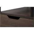 Contempo Mobile Cart in Ozark Ash Brown finish