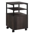 Contempo Mobile Cart in Ozark Ash Brown finish