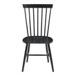 Eagle Ridge Dining Chair in Black Finish 2 Pack