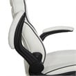 Xeno Gaming Chair in White Faux Leather by OSP Home Furnishings