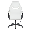Xeno Gaming Chair in White Faux Leather by OSP Home Furnishings
