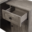 Waverly Work Station in Scottish Alder Gray Finish