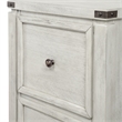 Baton Rouge 2 Drawer File Cabinet in Champagne White Oak Finish