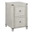 Baton Rouge 2 Drawer File Cabinet in Champagne White Oak Finish