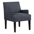 OSP Home Furnishings Main Street Guest Chair in Navy Fabric