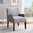 Main Street Guest Chair in Cement Gray Fabric