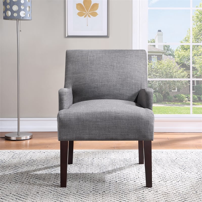 Main Street Guest Chair in Cement Gray Fabric