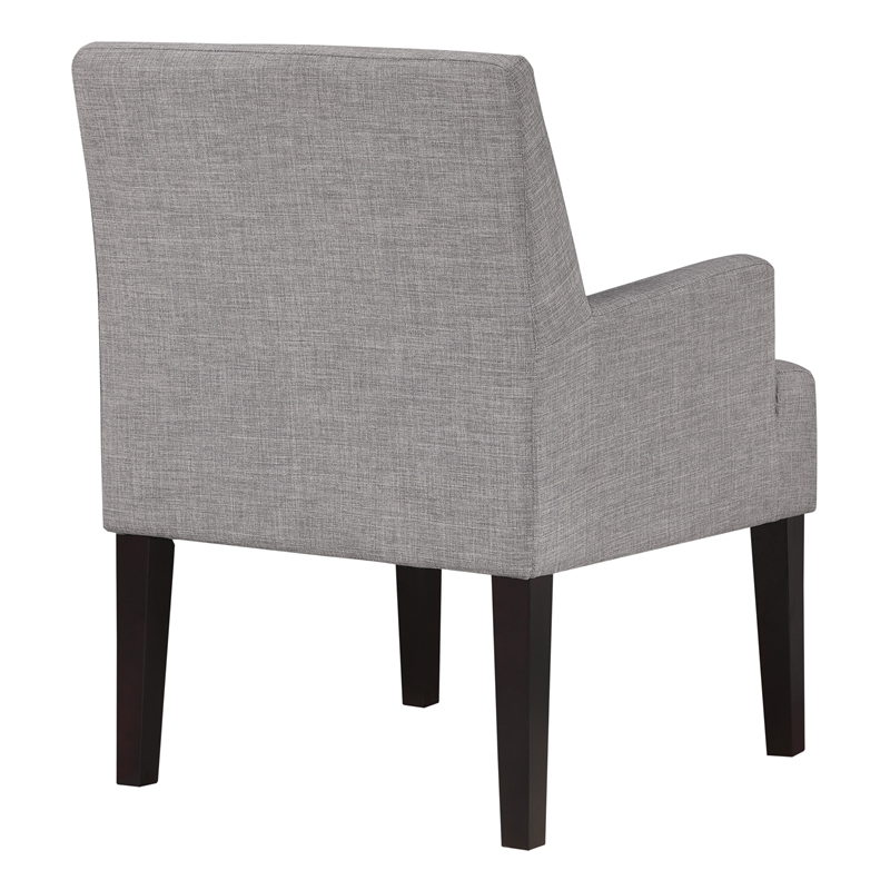Main Street Guest Chair in Cement Gray Fabric