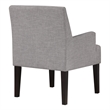 Main Street Guest Chair in Cement Gray Fabric