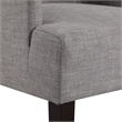 Main Street Guest Chair in Cement Gray Fabric