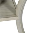 Vermont Accent Table in Antique Gray Stone Wood Finish