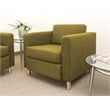OSP Home Furnishings Pacific Armchair In Green Fabric