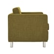 OSP Home Furnishings Pacific Armchair In Green Fabric