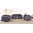 OSP Home Furnishings Pacific Armchair In Navy Fabric