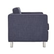 OSP Home Furnishings Pacific Armchair In Navy Fabric