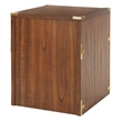 Wellington 2 Drawer File Cabinet in Toasted Brown Wheat Fully Assembled