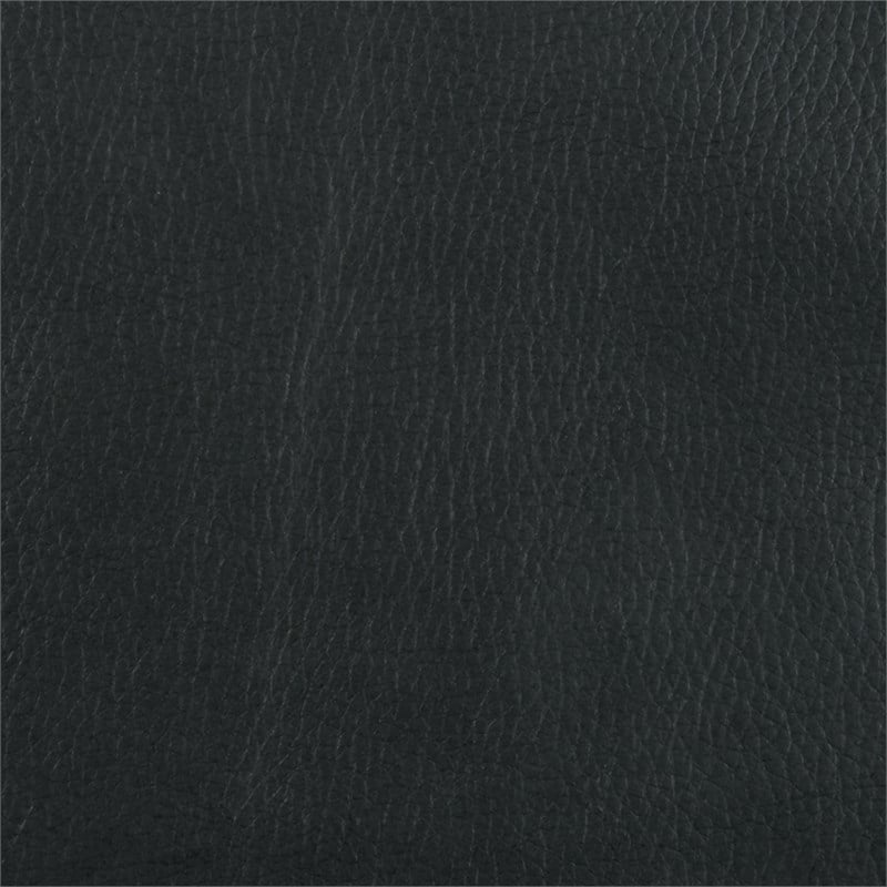 OSP Home Furnishings Wall Street Armchair Black Faux Leather