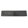 Wall Street Modular Component in Black Faux Leather Charging Station