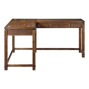 baton rouge l-shape desk in engineered wood
