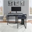 Loadout L/Shape Gaming Desk in Black Steel Metal