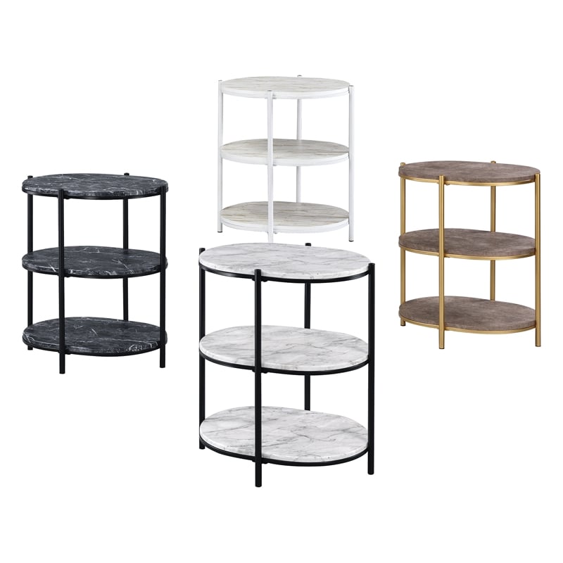 Oval Tiered Shelf